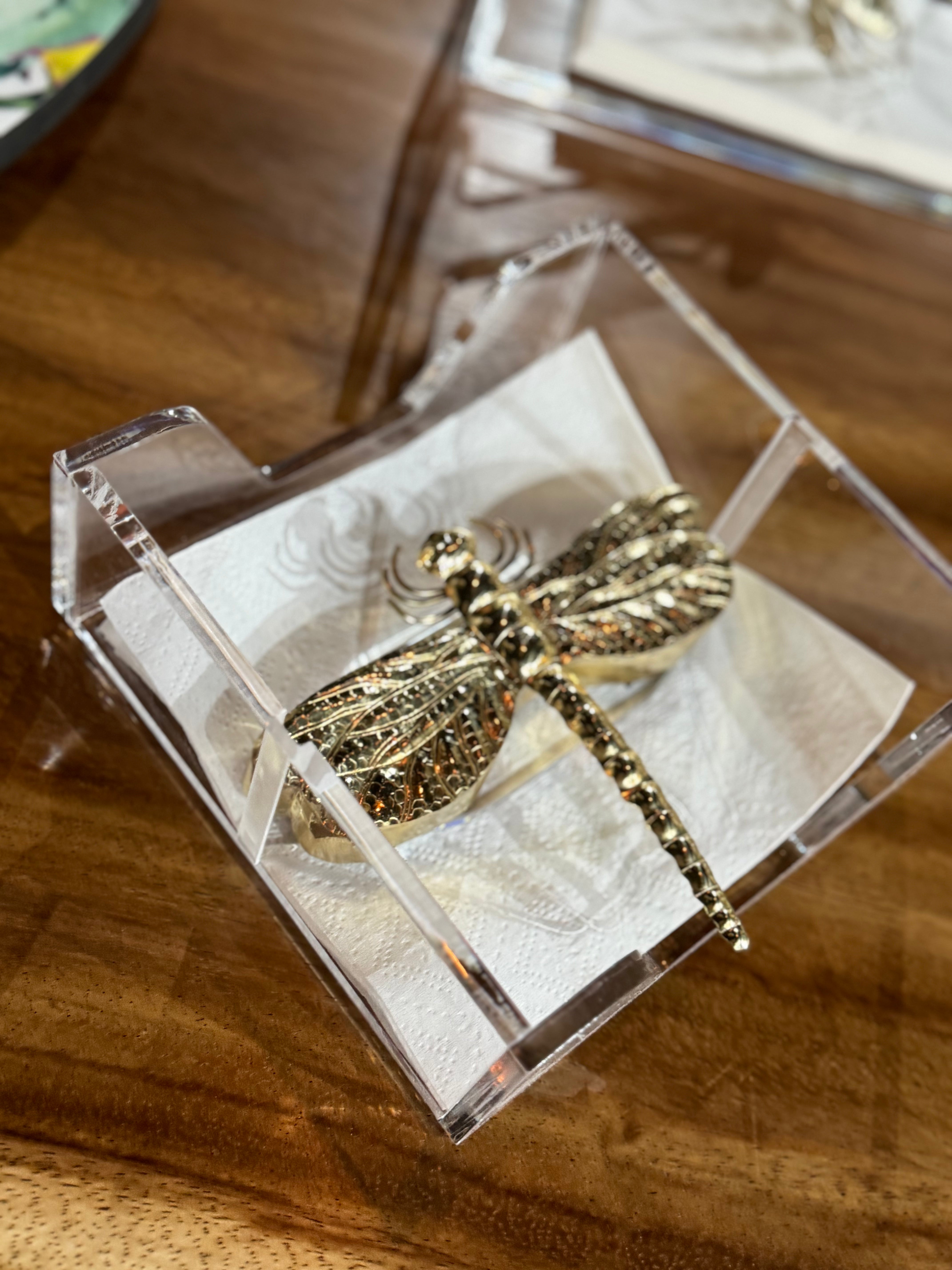 Servilletero acrílico